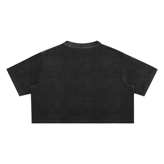 Snow Washed Crop Top