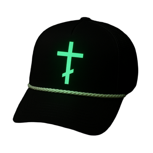 Limited Edition Byzantine Cross Hat (Glow-in-the-Dark emblem)