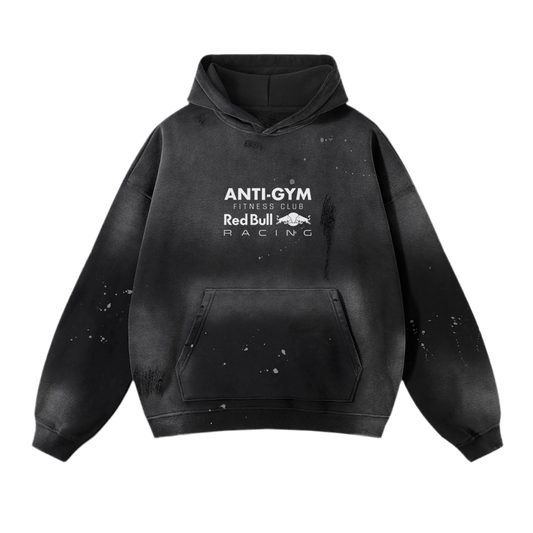 Vintage AGFC x Red Bull Racing Wash Frayed Fleece Hoodie