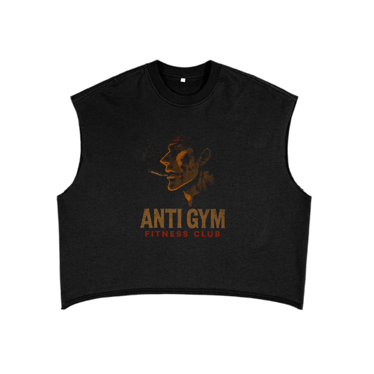 Cowboy BB French Terry Boxy Tank Top