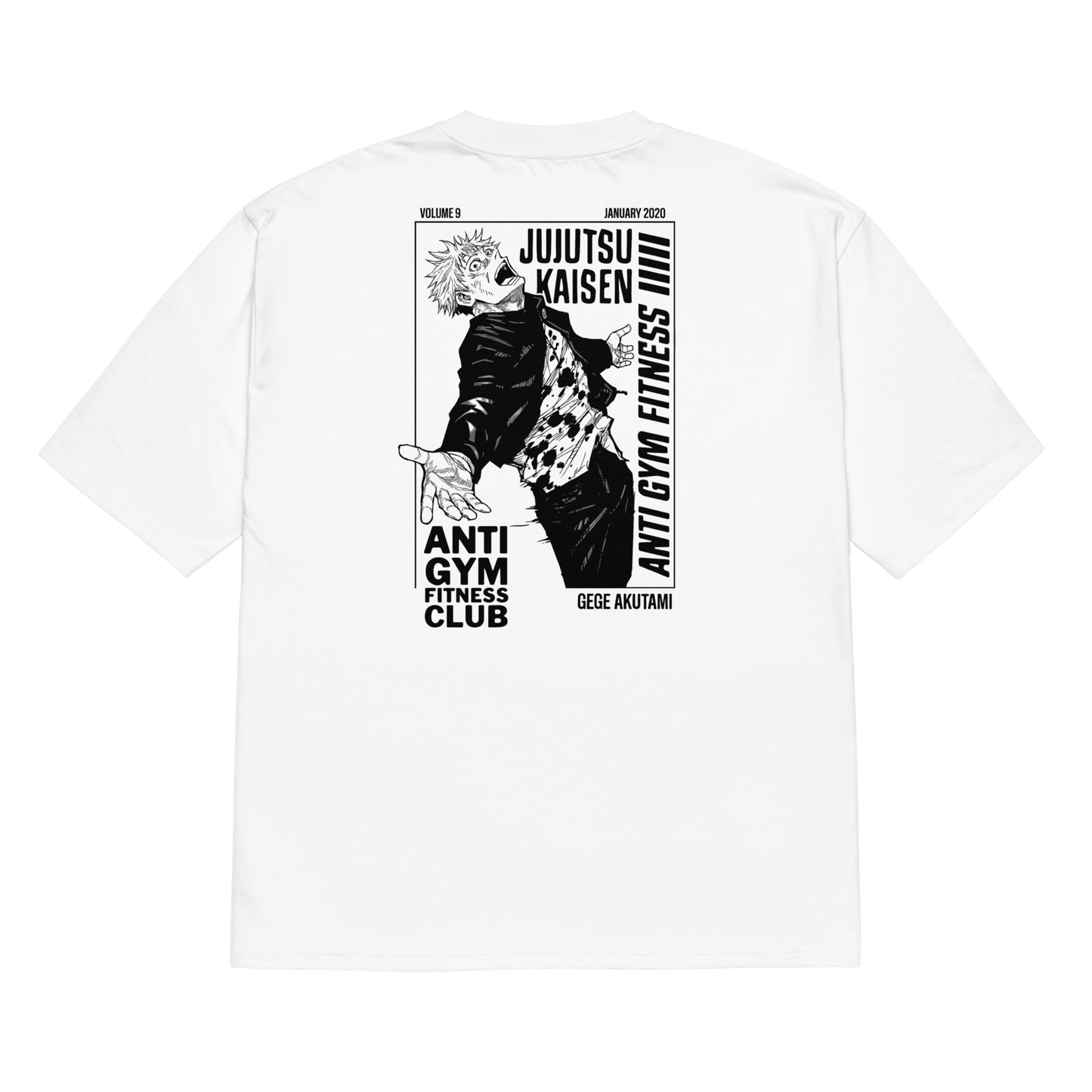 Unisex Oversized Tee (JUJUTSU KAISEN)