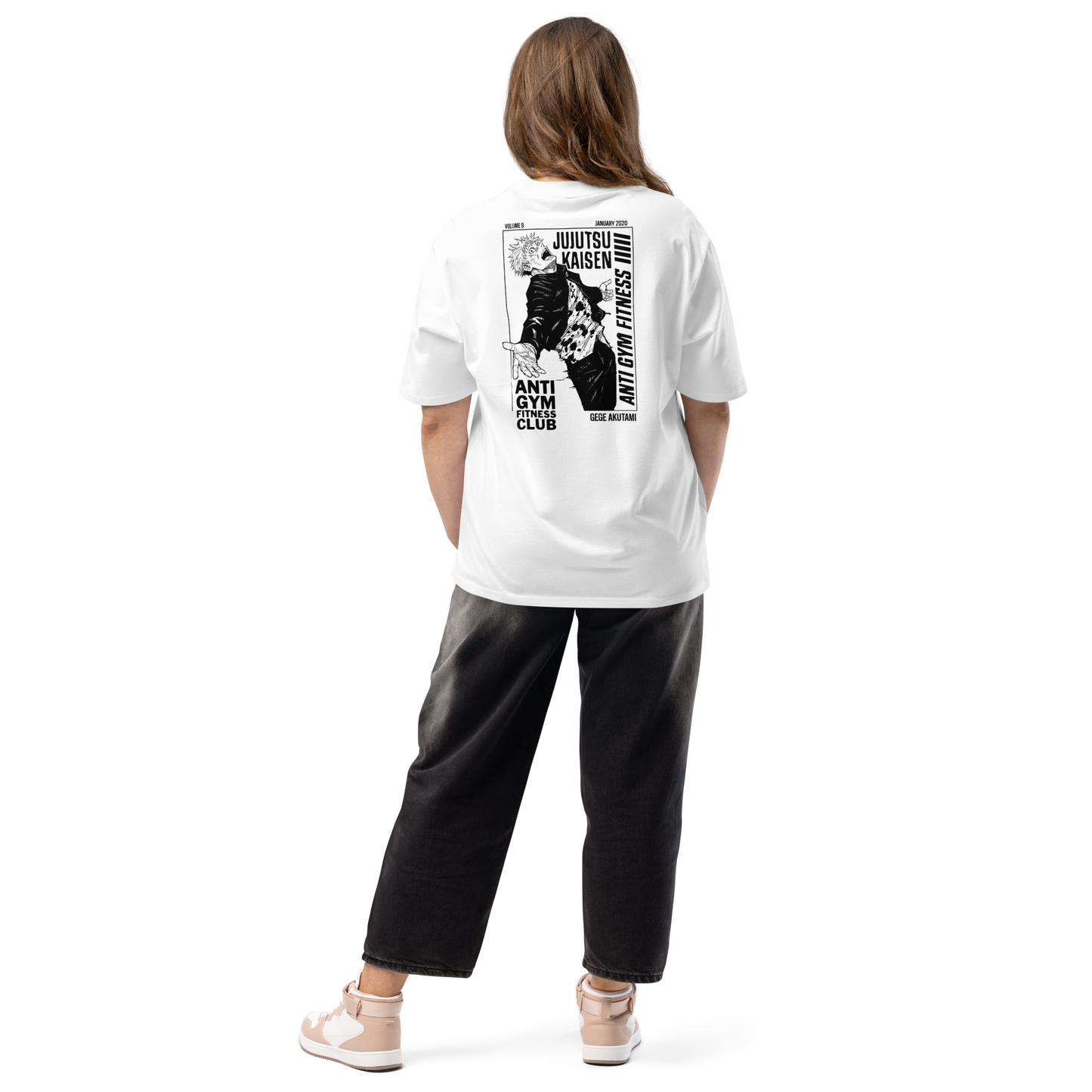 Unisex Oversized Tee (JUJUTSU KAISEN)