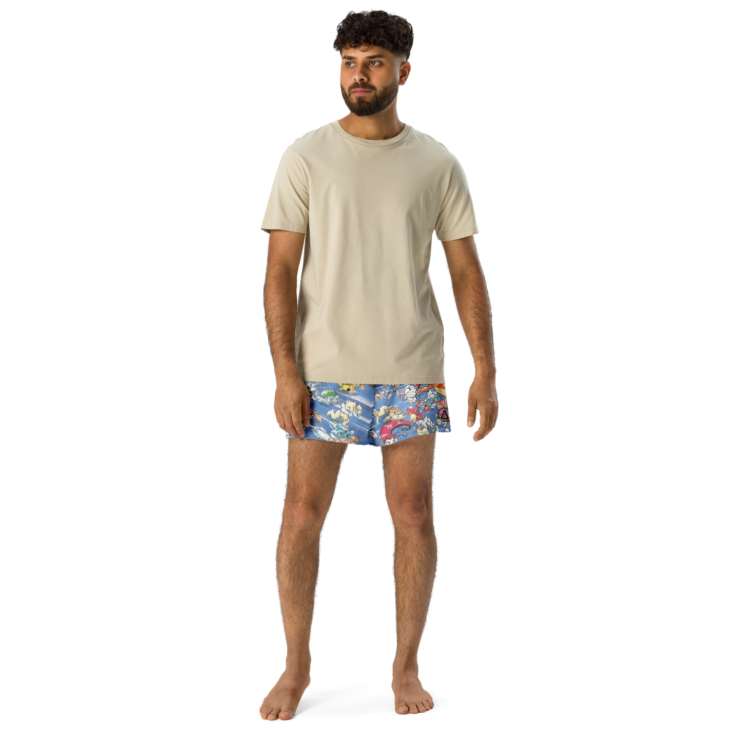 5' Mens Athletic Shorts (Pokemon)