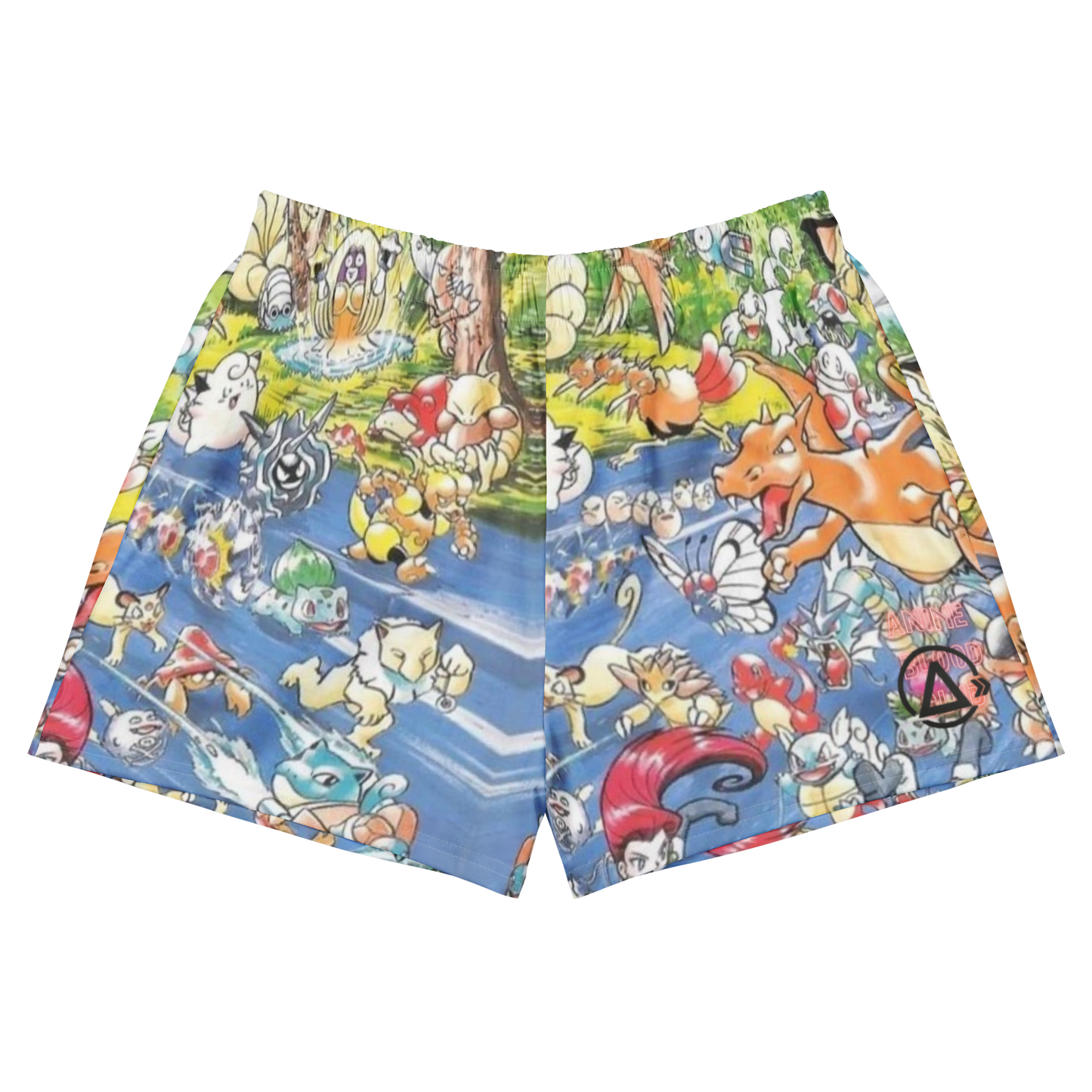 5' Mens Athletic Shorts (Pokemon)