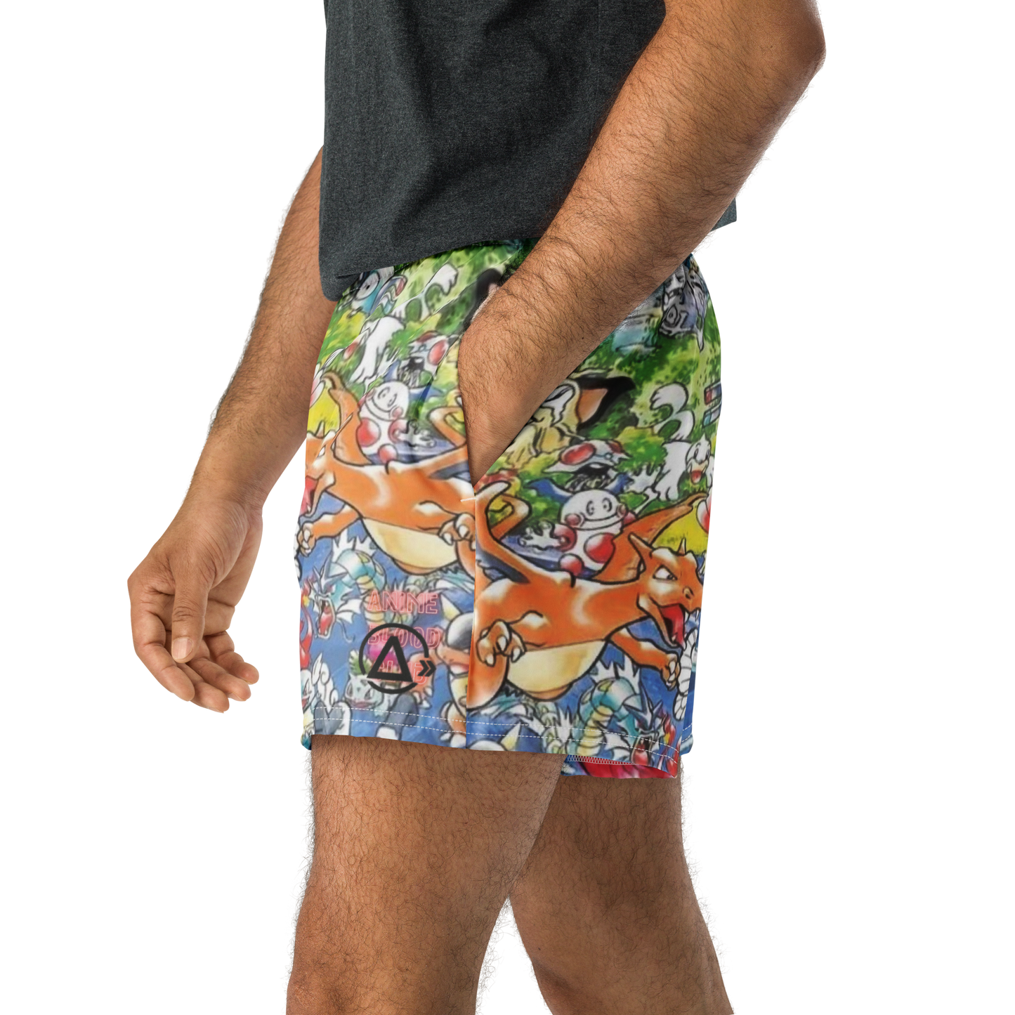 5' Mens Athletic Shorts (Pokemon)