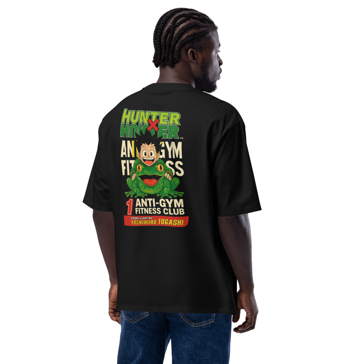 Oversized Unisex Fitness Tee (Hunter x Hunter)